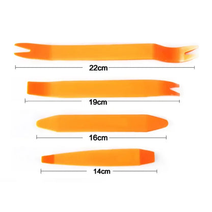 4/1pcs Car Door Clip Car Disassembly Tools Set DVD Stereo Refit Kits Interior Plastic Trim Panel Dashboard Removal Tool - im…