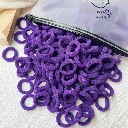 20/50pcs Kids Elastic Hair Bands Girls Sweets Scrunchie Rubber Band for Children Hair Ties Clips Headband Baby Hair Accessor…
