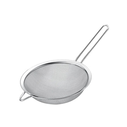 1/3/4Pcs/Set Stainless Steel Wire Fine Mesh Oil Strainer Flour Colander Sieve Sifter Pastry Baking Tools Kitchen Accessories…