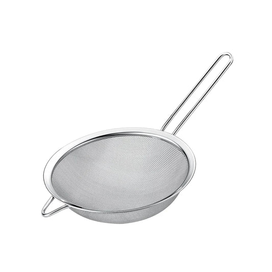 1/3/4Pcs/Set Stainless Steel Wire Fine Mesh Oil Strainer Flour Colander Sieve Sifter Pastry Baking Tools Kitchen Accessories…
