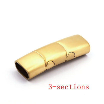Stainless Steel Magnetic Clasp 8*4mm 10*5mm 12*6mm for DIY Bracelet Accessories Jewellery Making Supplies Jewelry Parts - im…