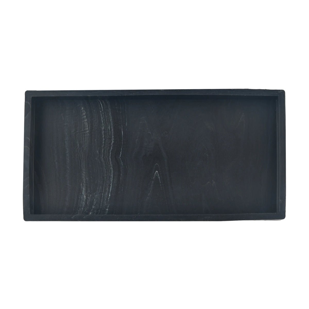Silicone tray for bathroom countertops, hand sanitizer shampoo storage tray, jewelry display tray for decorative storage - i…