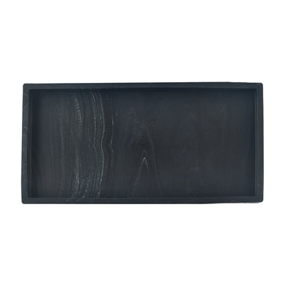 Silicone tray for bathroom countertops, hand sanitizer shampoo storage tray, jewelry display tray for decorative storage - i…
