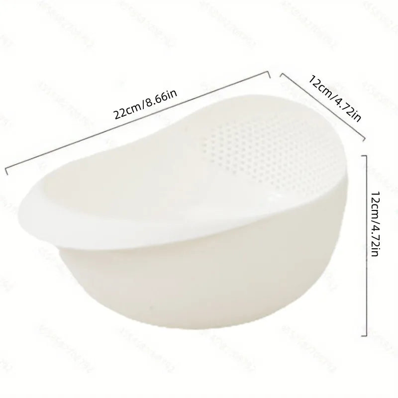 1 Piece of Rice Drainage Basket Rice Filter Fruit and Vegetable Drainage Sieve Kitchen Supplies Small Tools Multi-purpose -…