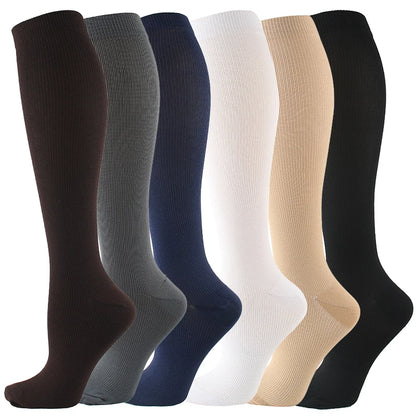 Varicose Veins Compression Socks Fit For Golf Rugby Running Hiking Sports For Anti Fatigue Driving Travel Flight Women Men S…