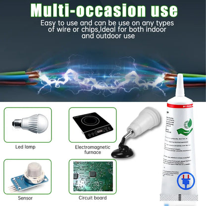 Waterproof Liquid Electrical Tape Rubber Insulating Cable Wire Coat Glue Insulation Adhesives Sealer Home Fix Line Glue - im…