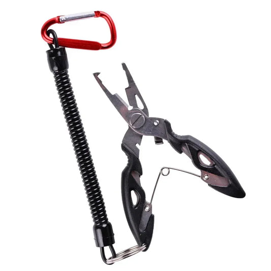 Multifunction Fishing Pliers Tools Accessories for Goods Winter Tackle Pliers Vise Knitting Flies Scissors Braid Set Fish To…