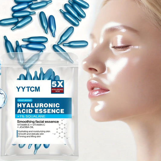 Hyaluronic acid deep moisturizing capsule essence, deep moisturizing and brightening skin essence (0.4gx30 capsules)/bag -1…