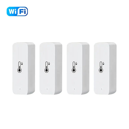 Tuya Wifi/Zigbee Temperature And Humidity Sensor Indoor Thermometer Smart Life Control For Home Work With Alexa Google Assis…