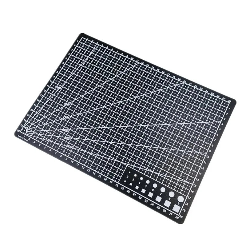 A3 A4 A5 PVC Cutting Mat Workbench Patchwork Cut Pad Sewing Manual DIY Knife Engraving Leather Cutting Board Side Underlay -…
