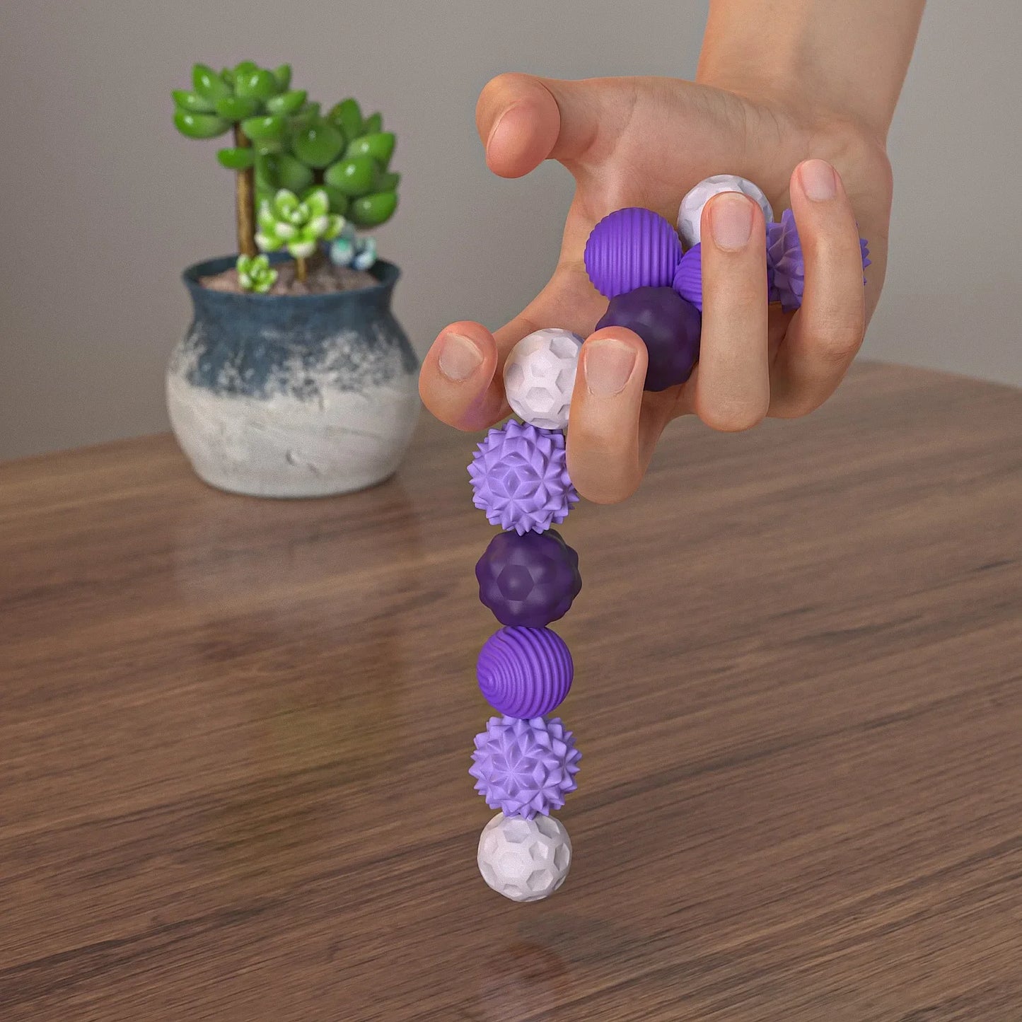 Silicone Magnetic Sensory Balls Fidget Toy Worry Balls Autism Calming Fidgeting Toy Anxiety Relief Stress Sensory Toy - imag…