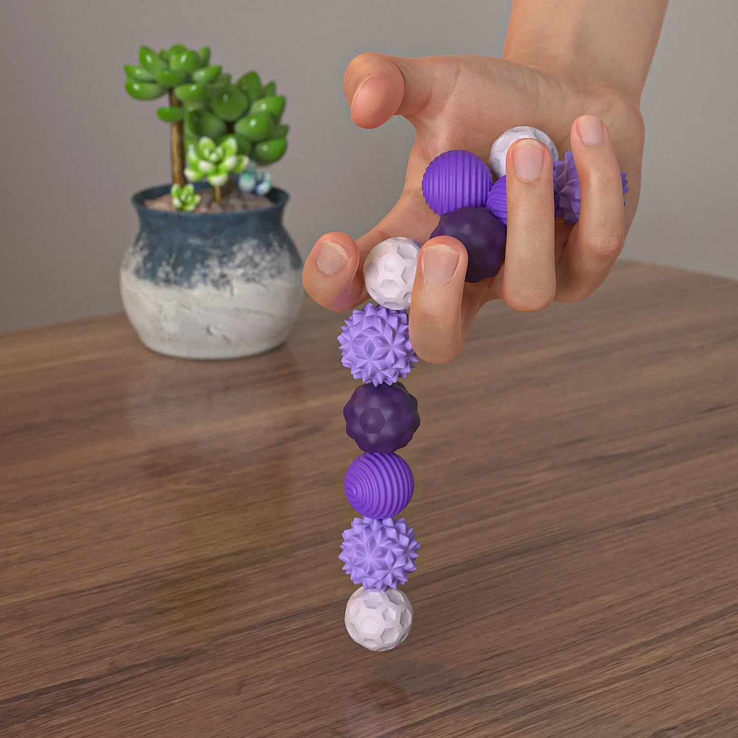 Silicone Magnetic Sensory Balls Fidget Toy Worry Balls Autism Calming Fidgeting Toy Anxiety Relief Stress Sensory Toy - imag…