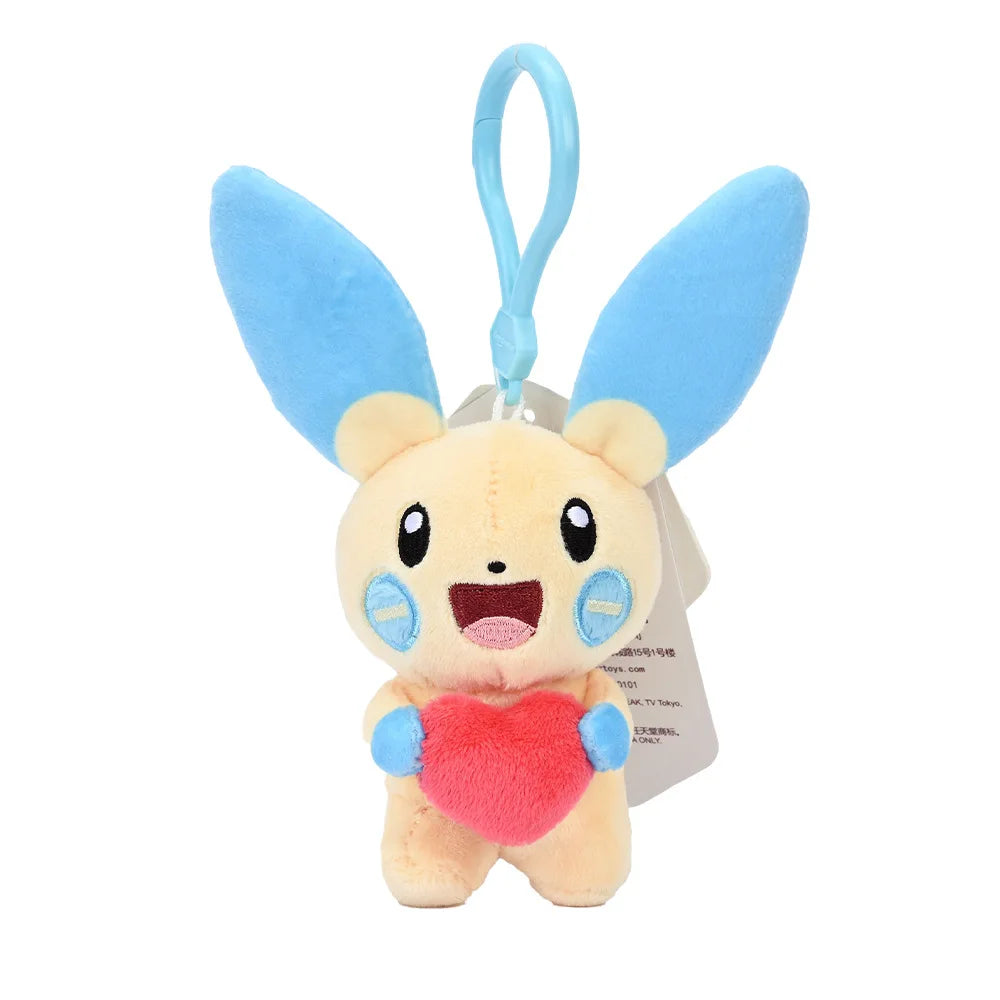 Pokemon Pikachu Mew Squirtle Charmander Kawaii Plush Toy Pendant School Bag Backpack Pendant Key Ring Small Doll Birthday Gi…
