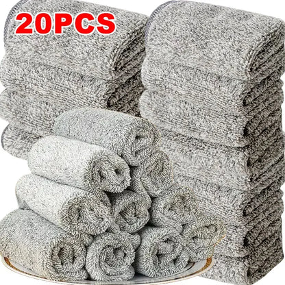 Microfiber Cleaning Cloths for Bicycle Car Kitchen Towel Absorbent Soft And Stain-removing Cloth Reusable Cleaning Towels -…