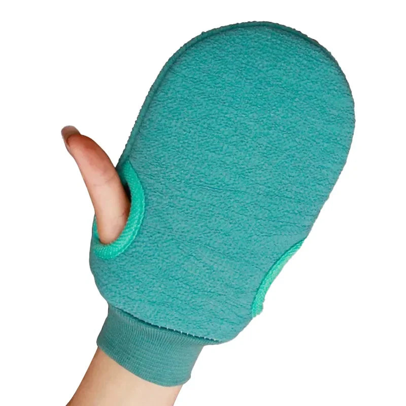 1PC Scrub Exfoliating Gloves For Shower Cleaning Scrub Mitt Rub Dead Skin Body Brush Towel SPA Foam Body Massage - image 10