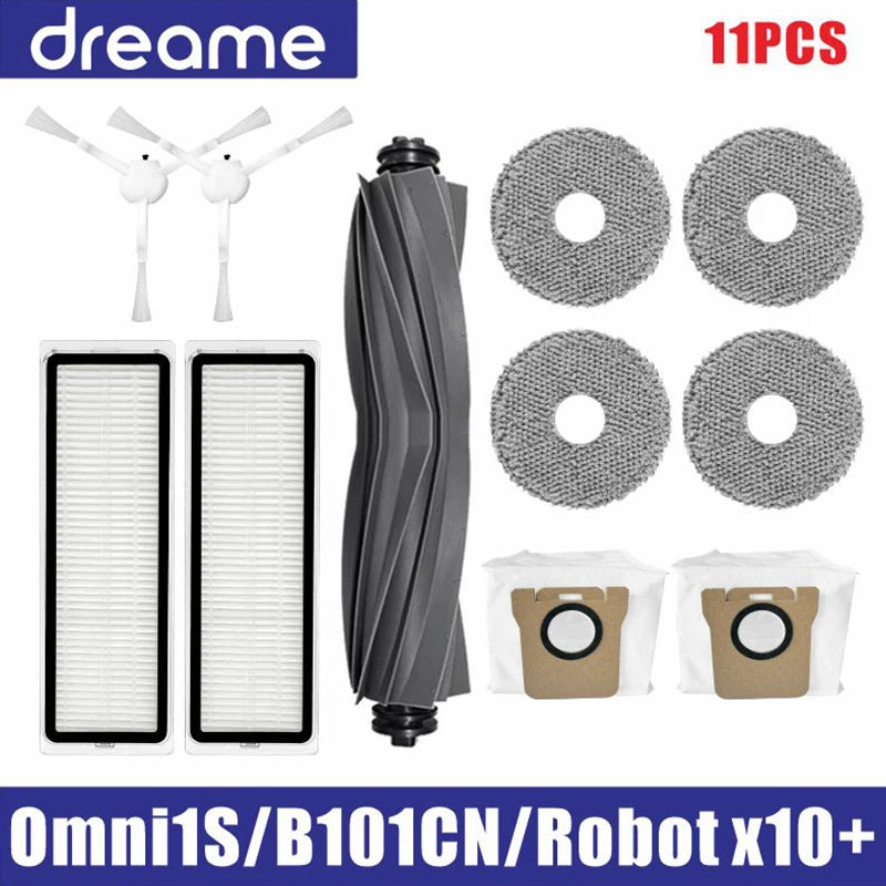 Dreame L10s Ultra / S10 Pro Accessories Mijia Omni 1S B101CN Robot X10+ Vacuum Main Side Brush Filter Mop Parts - image 23