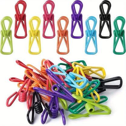 New Mini Bag Sealing Clip Kitchen Storage Food Snack Seal Sealing Bag Clips Portable Sealer Clamp Metal Tool Kitchen Accesso…