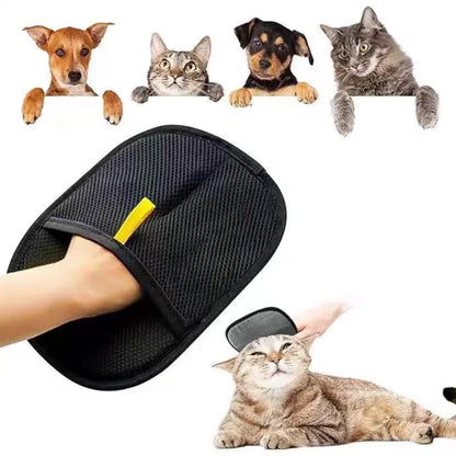 Pet Hair Cleaning And Collection Gloves Pet Double-sided Multi-functional Beauty Glove Tool Reduce The Pressure Of Pet Owner…