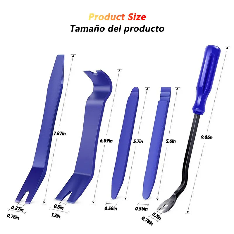 iLMH Car Hand Tool Set Car Disassembly Tool Kit Stereo Repair DVD Repair Tool Dashboard Removal Tool Interior Plastic Trim P…