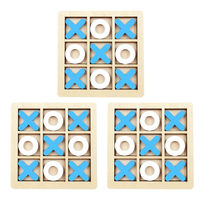 Montessori Play Game Wooden Toy Mini Chess Interaction Puzzle Training Brain Learing Early Educational Toys For Children Kid…