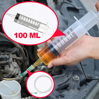 1 set of car water suction/injection tool with syringe - image 6