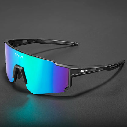 SCVCN New Outdoor Cycling Sunglasses Men Women MTB Driving Bike Glasses Sports Climbing Protective Glasses Bicycle UV400 Gog…