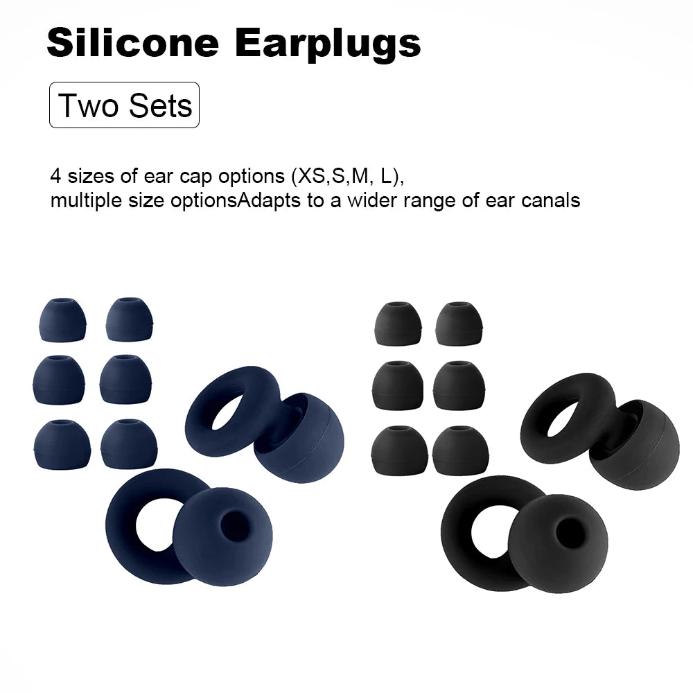 Silicone Earplugs for Swimming Sleep Noise Cancel Noise Reduction-Soundproof Reduce Disturbances -Quality Earplugs - image 43