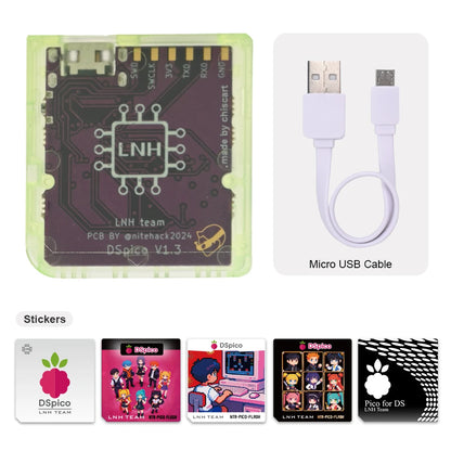 Chiscart DSpico Game Reader Cart Injection Molded Transparent Case with RP2040 MCU For NDS NDSL DSi 3DS Console - image 11