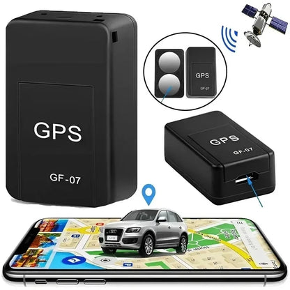 GF07 Magnetic Mini GPS Tracker Real-Time Vehicle Locator Car Pet Tracking Device Compact Portable GPS Locator Position APP -…