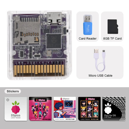Chiscart DSpico Game Reader Cart Injection Molded Transparent Case with RP2040 MCU For NDS NDSL DSi 3DS Console - image 18