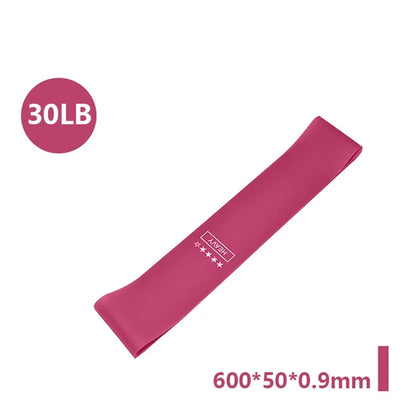 Portable Fitness Workout Equipment Rubber Resistance Bands Yoga Gym Elastic Gum Strength Pilates Crossfit Women Weight Sport…