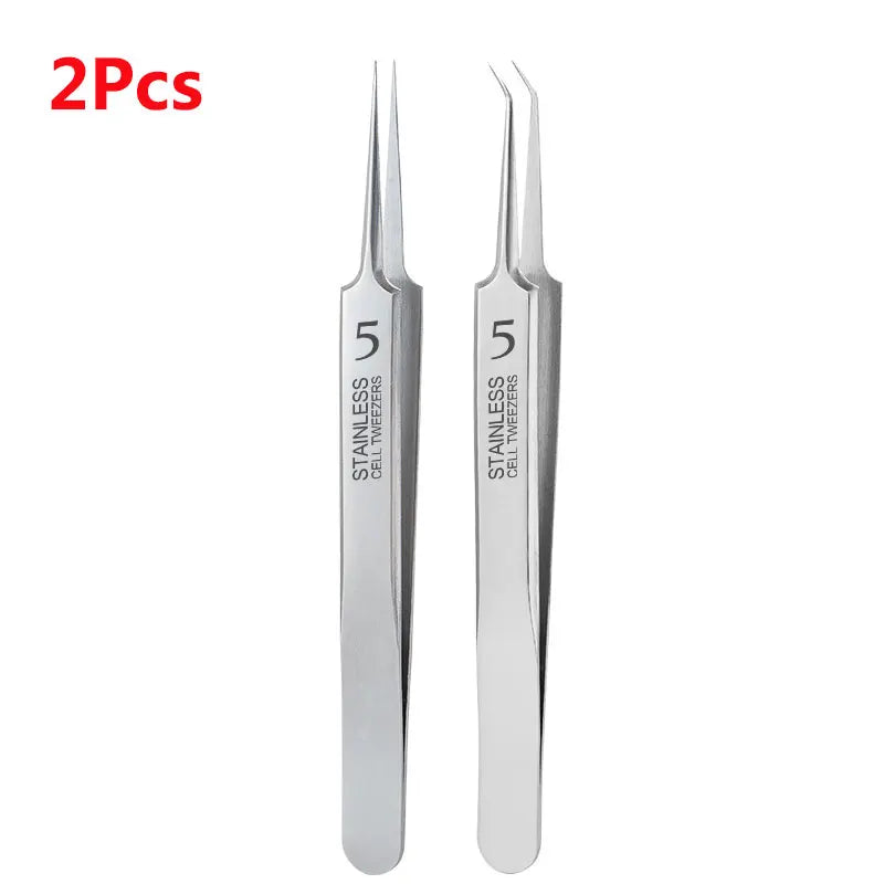 German Ultra-fine No. 5 Cell Pimples Blackhead Clip Tweezers Beauty Salon Special Scraping & Closing Artifact Acne Needle To…