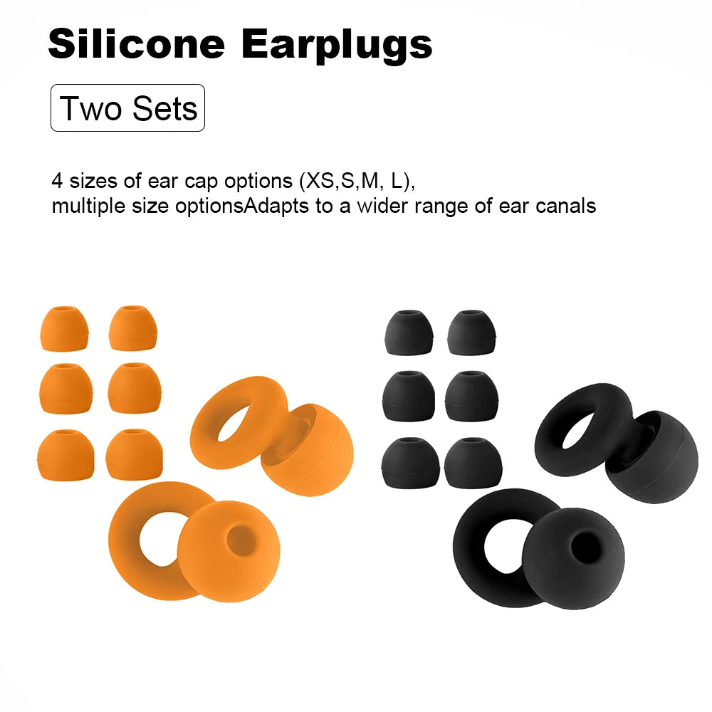 Silicone Earplugs for Swimming Sleep Noise Cancel Noise Reduction-Soundproof Reduce Disturbances -Quality Earplugs - image 40