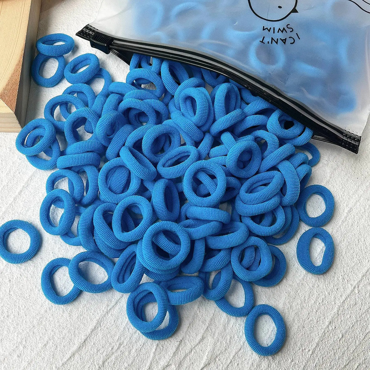 20/50pcs Kids Elastic Hair Bands Girls Sweets Scrunchie Rubber Band for Children Hair Ties Clips Headband Baby Hair Accessor…