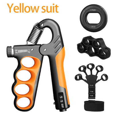 5-60/100/150kg Grip Strength Gym Wrist Expander Hand Strengthener Adjustable Muscle Recovery Fitness Hand Strength Exercise…