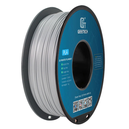 Geeetech 3d Printer Filament PLA PETG Plastic 1kg 1.75mm,Tangle-Free, 3d Printing Wire Materials, Black, White, Vacuum Packa…