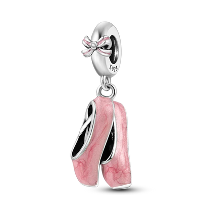 2026 Hot Sale Charms Bead 925 Sterling Silver Pink Butterfly Luminous Firefly Dangle Fit Bangle Bracelet Necklace DIY Jewelr…