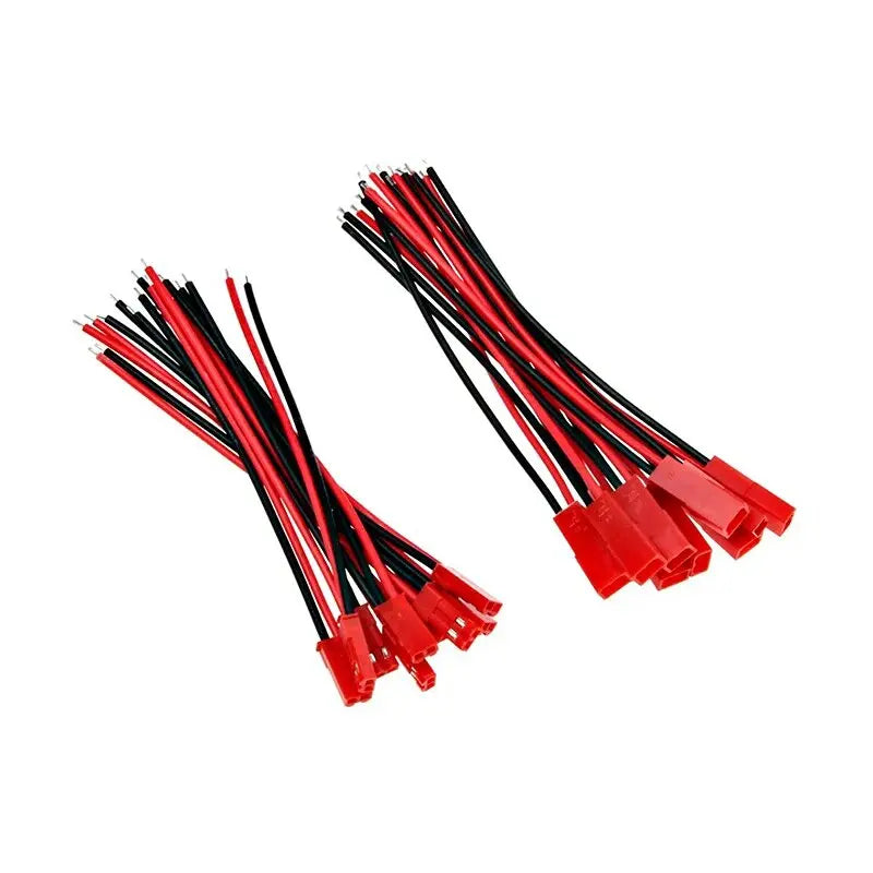 20pcs Male&Female Connector JST Plug Cable DIY 2 Pin Connectors Terminals - image 7