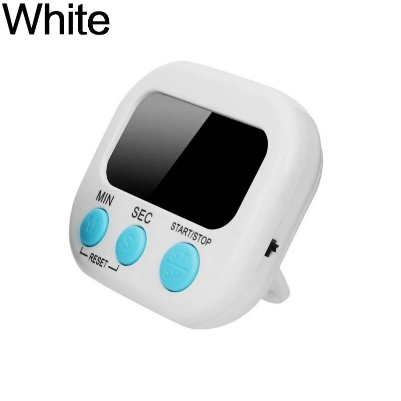 1PC LCD Digital Kitchen Timer Magnetic Cooking Large Count Down Up Clear Loud Alarm Stonego Home Kitchen Accessories - image…