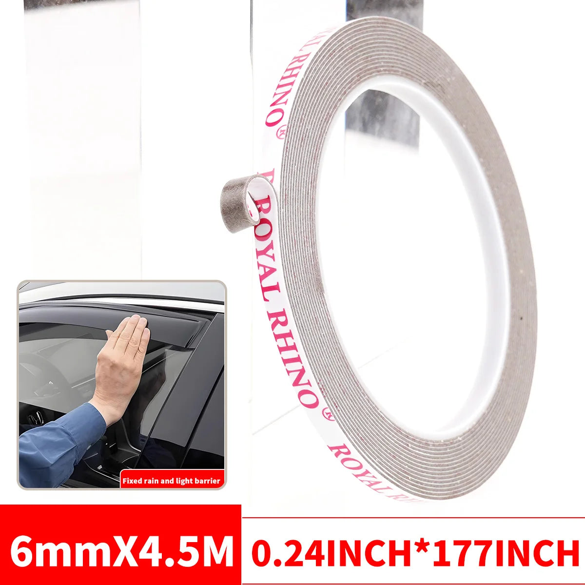 450CM Extra Strong Double Sided Tape Adhesive Car Special Tear Off Without Leaving Traces High Viscosity Mounting Fixing Sti…