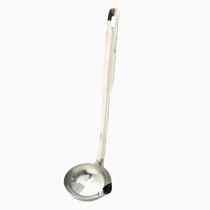 1/2Pcs Stainless Steel Soup Fat Oil Separator Ladles Skimmer Spoon Soup Colander for Kitchen with Heat Insulation Anti-scald…