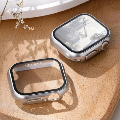 Tempered Glass+Cover For Apple watch Case 45mm 41mm 44mm 40mm 42mm Screen Protector Apple Watch Accessories serie 9 4 5 6 SE…