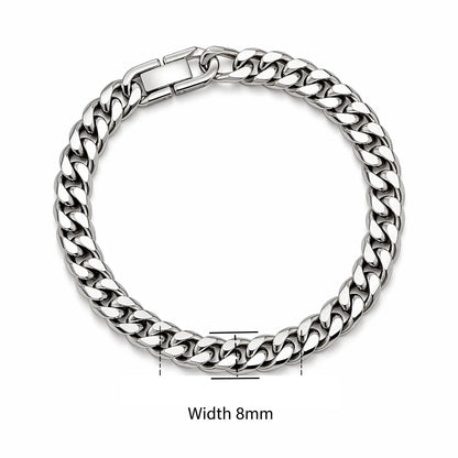 Stainless Steel Braided Double Row Front and Rear Fish Scale Alloy Magnetic Buckle Bracelet with Keel Jewelry New Model - im…