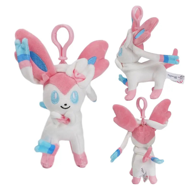 Pokemon Pikachu Mew Squirtle Charmander Kawaii Plush Toy Pendant School Bag Backpack Pendant Key Ring Small Doll Birthday Gi…