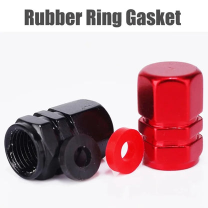 Tire Valve Stem Caps Decorative Tires Accessories Aluminum Alloy Nipple Wheel Caps For Cars Motorcycles Bicycle Cover Dustpr…