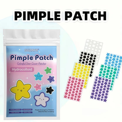 280/1120/1680pcs Seven-Color Star Pimple Patches – Invisible Hydrocolloid Dots for Fun & Gentle Skincare - image 6