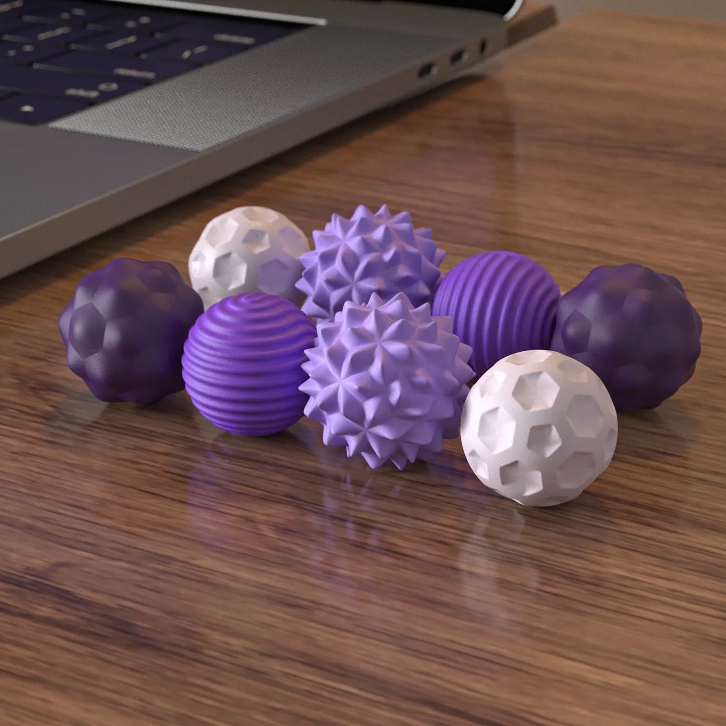 Silicone Magnetic Sensory Balls Fidget Toy Worry Balls Autism Calming Fidgeting Toy Anxiety Relief Stress Sensory Toy - imag…
