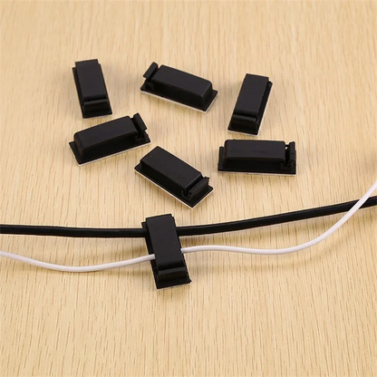 Cable Fixing Clip Cable Wire Sorting Buckle Chassis Organizer 19*47 Black and White Organizer - image 4