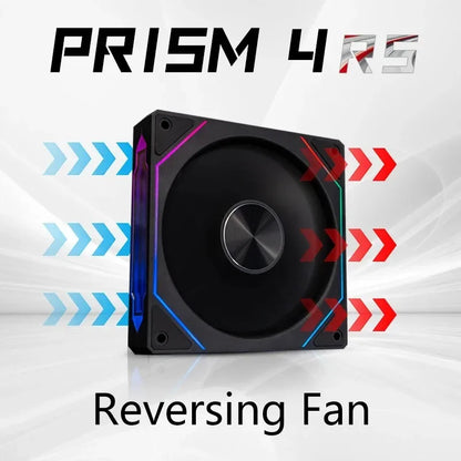 PRISM 4 RS Computer Case Fan 12cm ARGB 4 Pin Quiet Cooling Fan 12V Large Air Volume 800-1600RPM - image 9