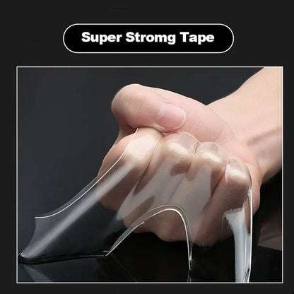 Nano Tape Super Strong Double-Sided Adhesive Tape Transparent Reusable Waterproof Tapes Heat Resistance Bathroom Home Decora…